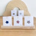 pin's étoile paillettes