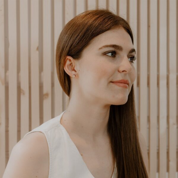 Boucles d'oreilles en bois enveloppe cœur - Les Petites Hirondelles