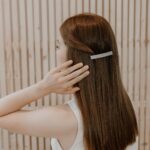 Barrette clip basique argenté - Les Petites Hirondelles