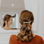 Barrette clip teckel doré - Les Petites Hirondelles