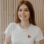Pin's pailleté bisou rouge - Les Petites Hirondelles