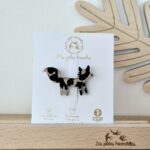Broche pailletée Renard Léopard doré - Les Petites Hirondelles