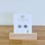 Boucles d'oreilles clip argent en frome de coquillages